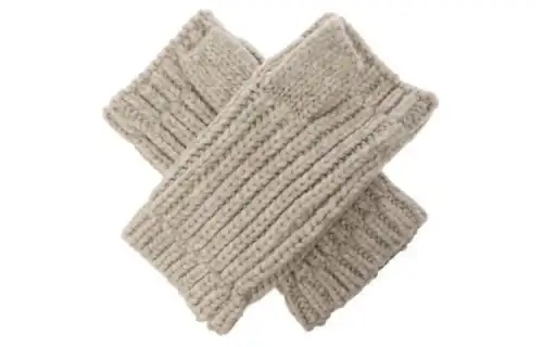UGG Wool Nylon Toluene Gloves Women's Gray