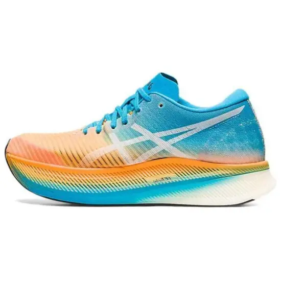 Asics Women's Metaspeed Sky 'Orange Pop Island Blue'