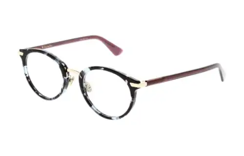 DIOR Oval Eyeglass Frames Women's Black