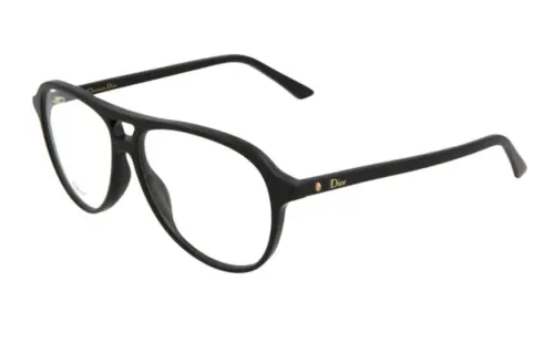 DIOR Aviator Eyeglass Frames Men's Black