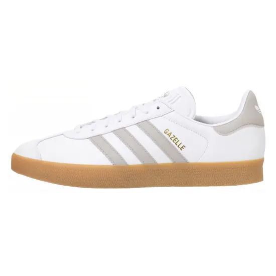 Adidas Originals Gazelle White Grey Gum