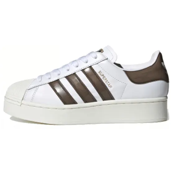 Adidas Originals BlackPinkAdidas Originals Originals Superstar Bold 'White Brown' Women's
