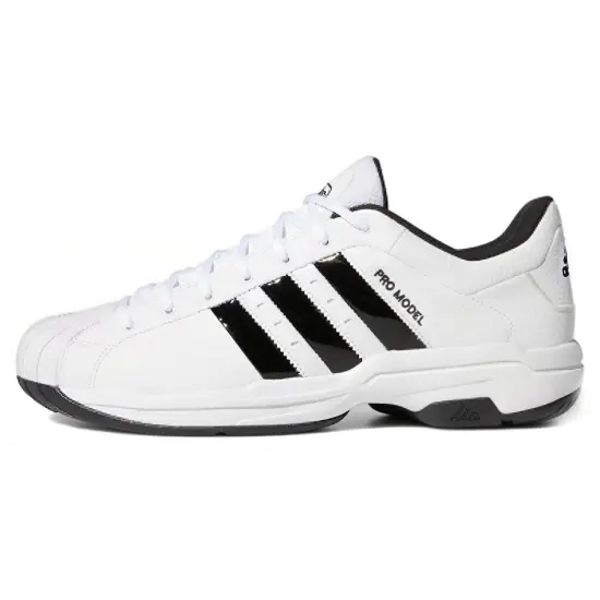 adidas Pro Model 2G Low White Black