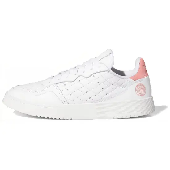 Adidas Supercourt White Glow Pink Women's