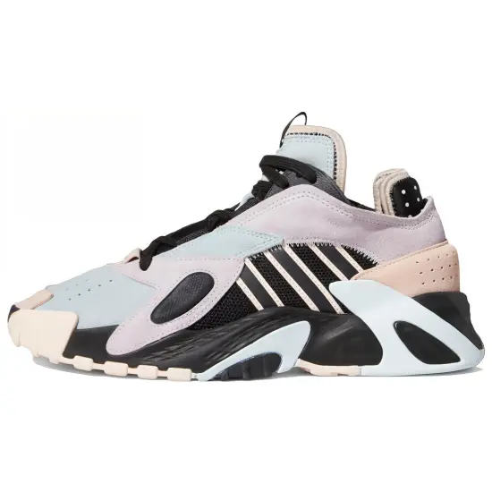 Adidas Originals Streetball Basketball Shoes Women's Mid-top Blue/pink