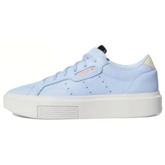 Adidas Originals Sleek Skateboard Shoes Women's Low-top Blue