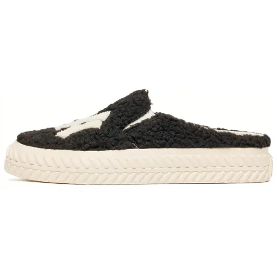 MLB Playball Mule Skateboard Shoes Unisex Low-Top Black