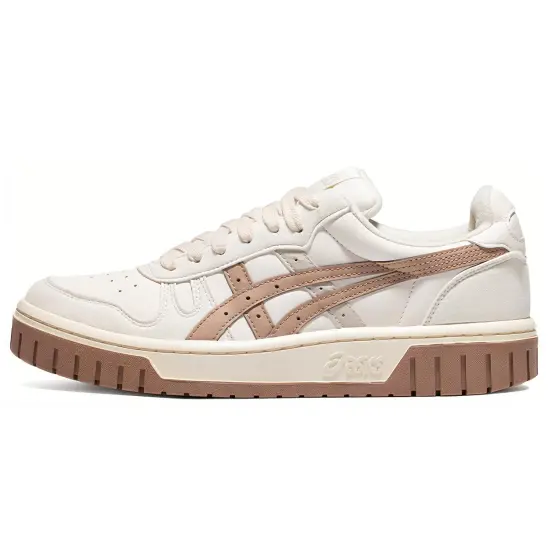 Asics Court Mz Series Skateboarding Shoes Unisex Low-top White/Brown