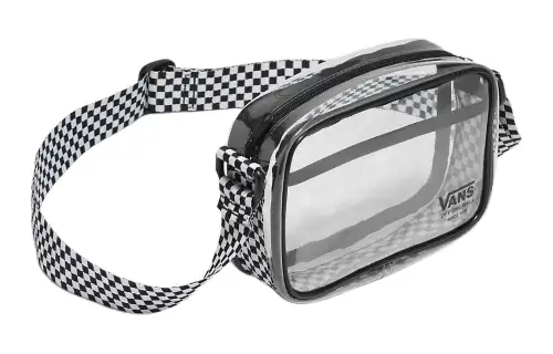 Vans Polyester Crossbody Bags Unisex Transparent