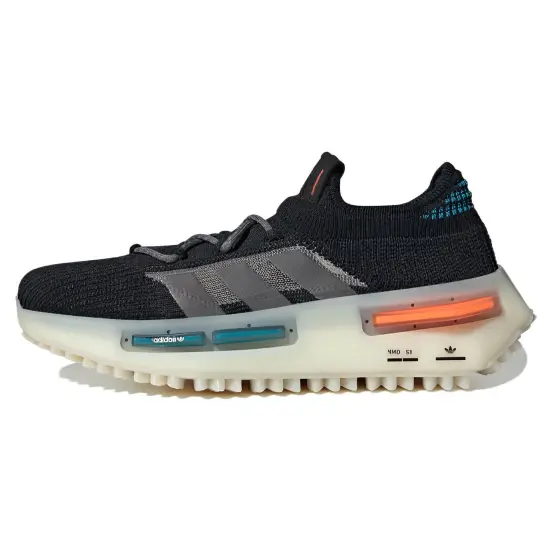 Adidas NMD S1 Core Black Blue Orange