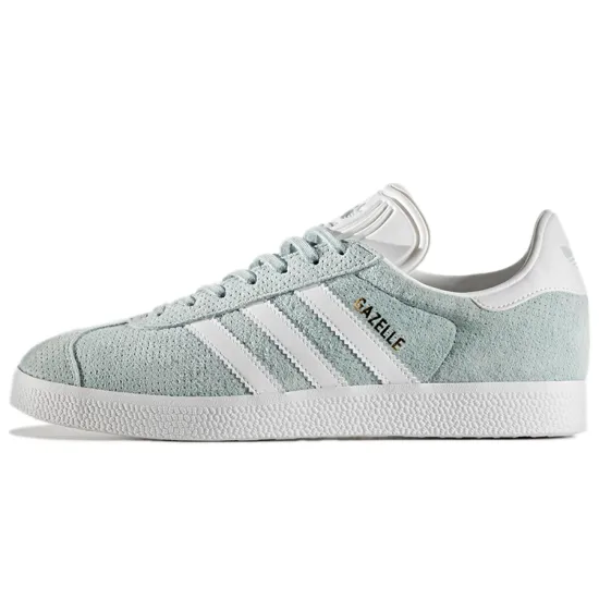 Adidas Originals Gazelle Skateboard Shoes Women's Low-top Light Blue