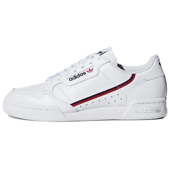 Adidas Continental 80 White Scarlet Navy
