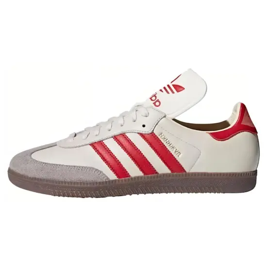 Adidas Originals Samba Classic Og White Scarlet Granite