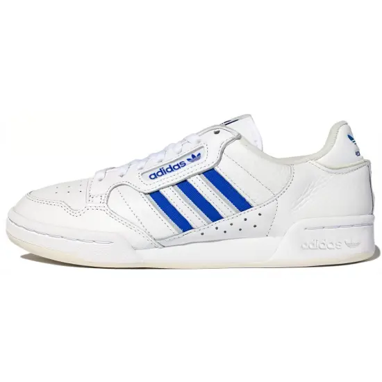 adidas originals Continental Skateboarding Shoes Unisex Low-top White/Royal Blue