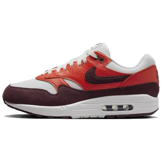 Nike Air Max 1 'Burgundy Crush/Picante Red' Sneakers