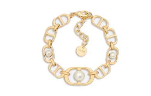 DIOR Metal, Resin Bracelets Women's Gold