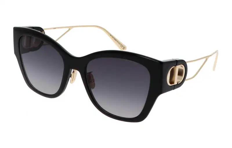 DIOR Butterfly Sunglasses Women's Gold