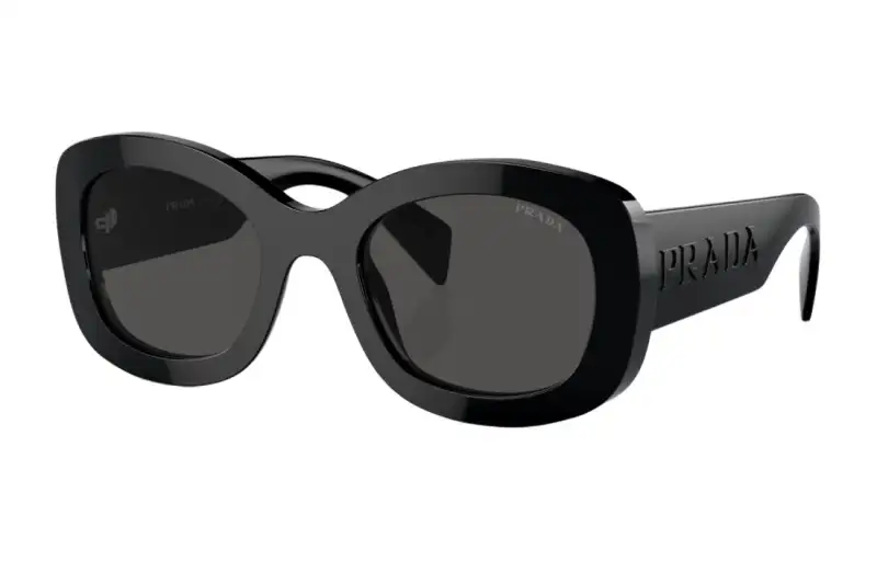 PRADA Eyewear Oval Frame Sunglasses