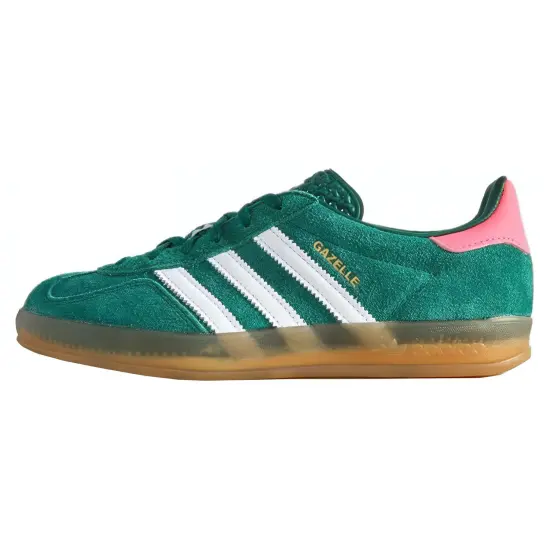 Adidas Gazelle Indoor Collegiate Green Lucid Pink