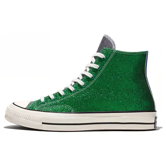 Converse Chuck Taylor All Star 70 Hi JW Anderson Glitter Gutter Green Black