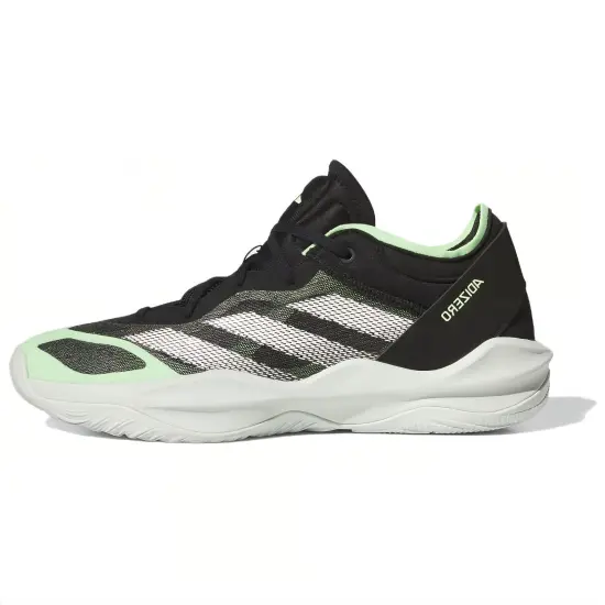 adidas Adizero Select 2.0 Low Core Black Cloud White Green Spark