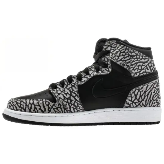 Jordan 1 Retro High Premium Black Elephant GS