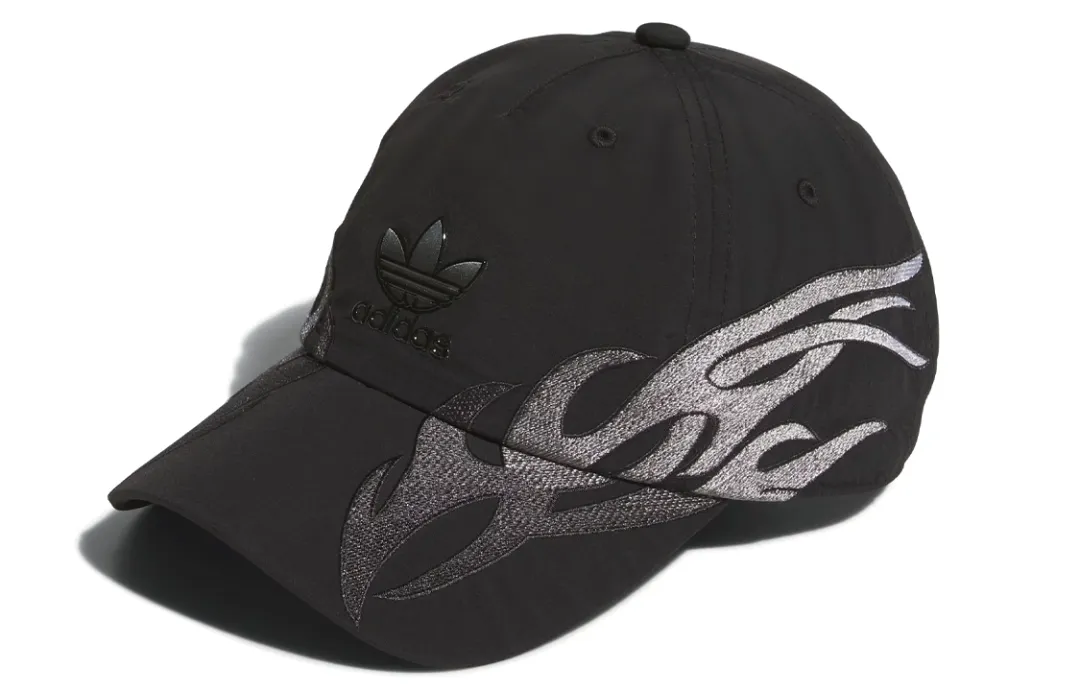 Adidas Originals Polyamide Baseball Caps Unisex Black