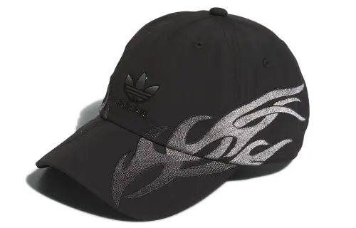 Adidas Originals Polyamide Baseball Caps Unisex Black