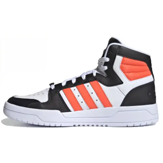 Adidas Neo Neo Entrap Mid Shoes White/Black/Orange