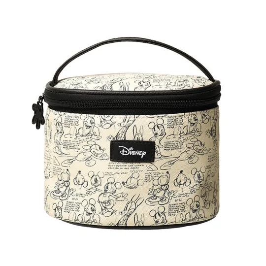 Disney Toy Story Collection Mickey Mouse Collection PVC Cylinder Makeup Bag Handbag Medium Unisex Multicolor