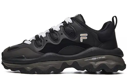 FILA FUSION QD96 Athletic Shoes 'Black White'