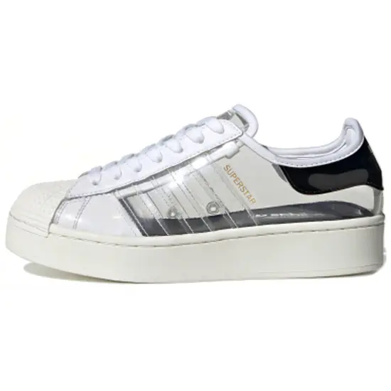 Adidas Originals Superstar Series Skateboard Shoes Women's Low-top White
