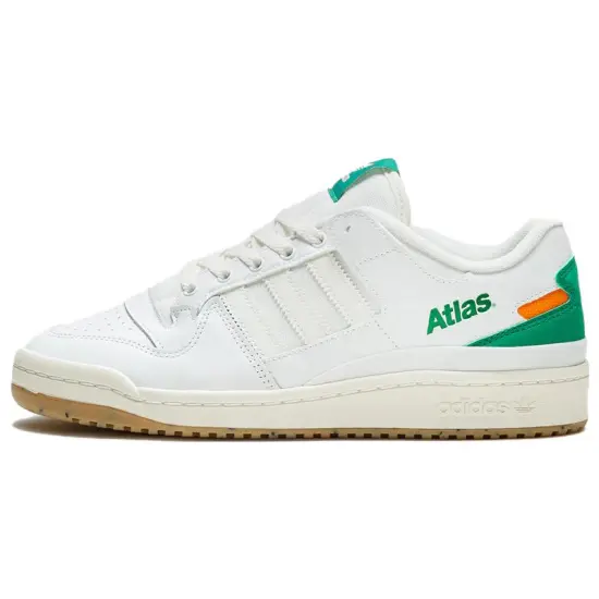 Adidas Originals FORUM Skateboarding Shoes Unisex Low-top White/Green
