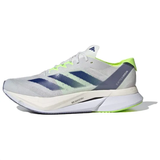 adidas Adizero Boston 12 'White Royal Lucid Lemon'