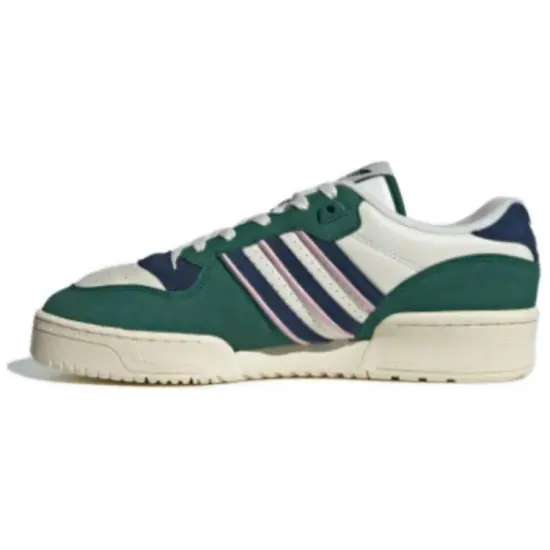 Adidas Originals Rivalry Series Skateboard Shoes Unisex Low-Top Green White