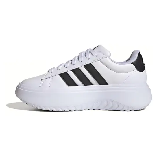 adidas Grand Court Women's Platform 'White Black'