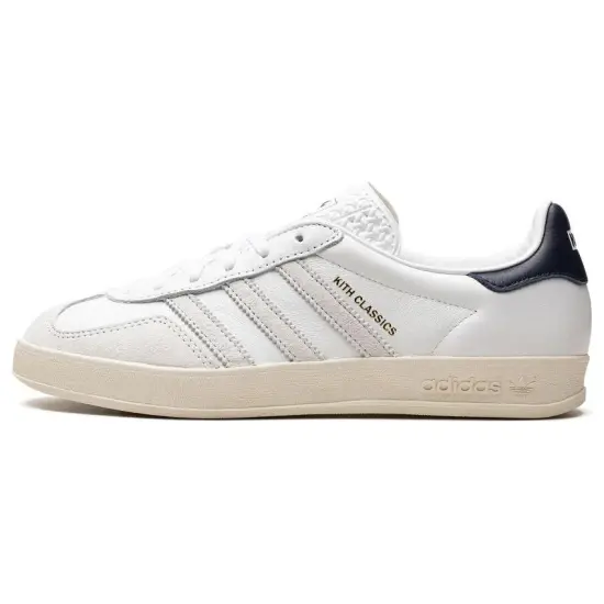 Adidas Originals Gazelle Indoor Kith Classics White Navy