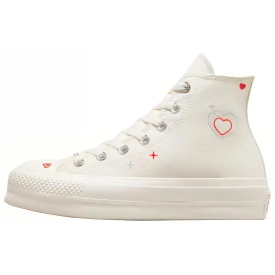 Converse Chuck Taylor All Star Lift Hi Y2K Heart Egret Women's