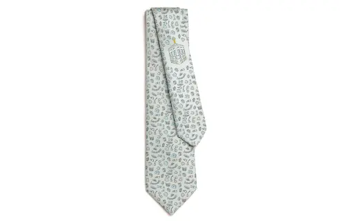 HERMES Quincaillerie Du Faubourg Ties Unisex