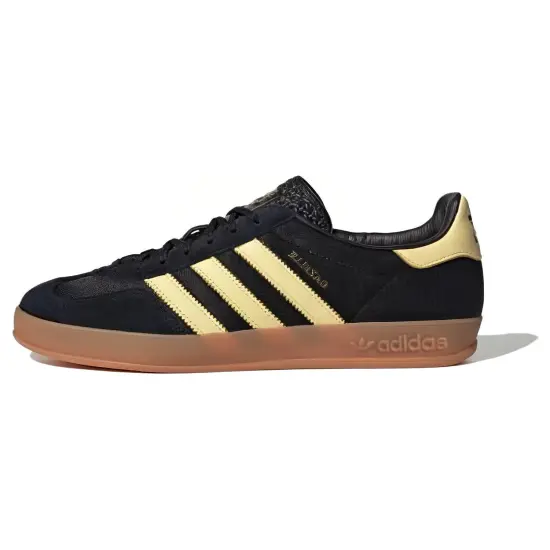 Adidas Gazelle Indoor Black Almost Yellow Gum
