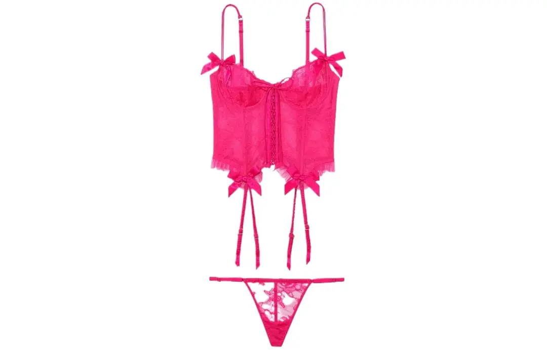 VICTORIA'S SECRET Underwear Set Women's Barbie Pink