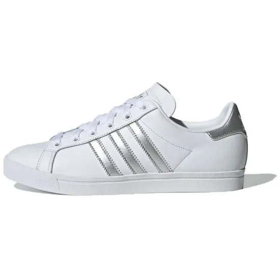 Adidas Coast Star White Silver Metallic Women's