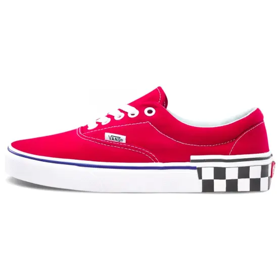 Era Vans 'Check Block   Tango Red'