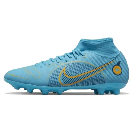 Nike Mercurial Superfly 8 Academy HG 'Light Blue Yellow'