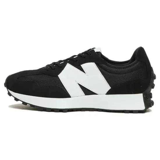 New Balance 327 Black White N Logo