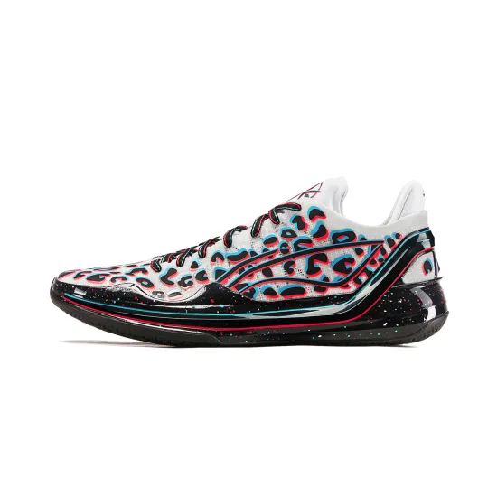 LINING Blade 4V2 Basketball Shoes Men Low Top Standard White/Black
