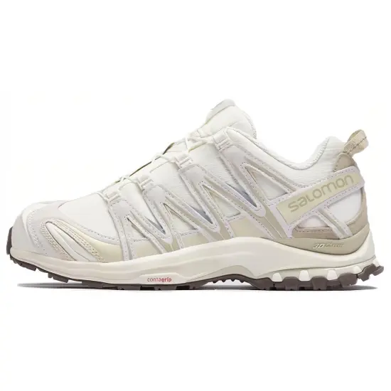 SALOMON XA Pro 3D ADV Hiking / Trekking Shoes Unisex Low-top Vanilla Color