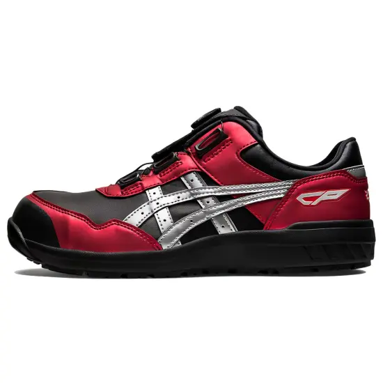 Asics Winjob Lifestyle Shoes Unisex Low-top Black, Red And Silver