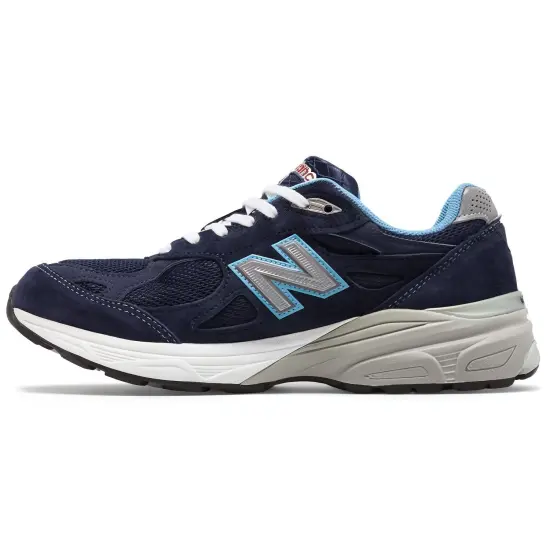 New Balance NB 990 V3 Running Shoes Women's Low-top Navy Blue/gray/white