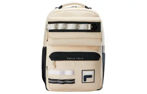 FILA Nylon Backpack Medium Unisex Arisa White